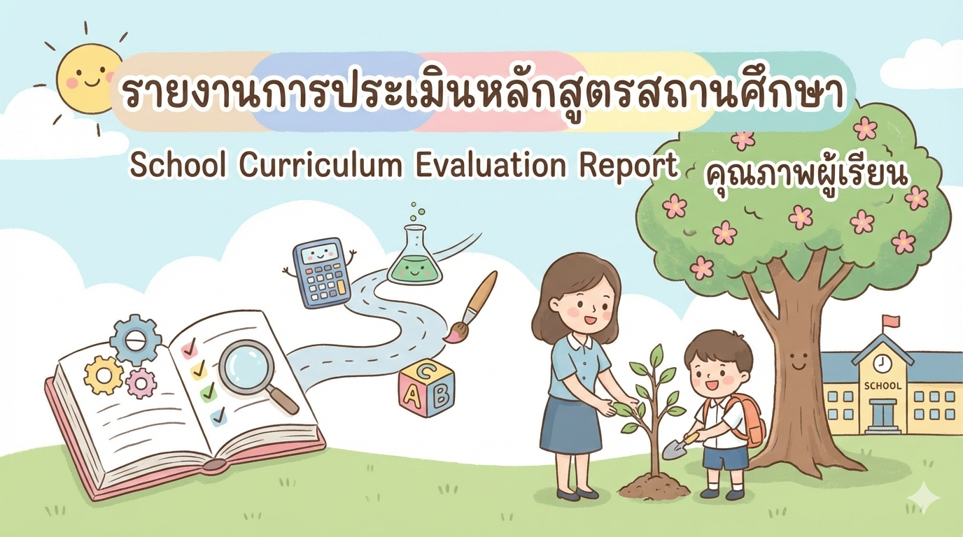 รายงานประเมินหลักสูตรสถานศึกษา