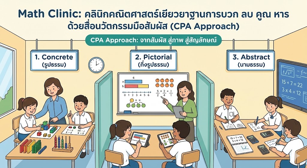 ตัวอย่าง Best Practice คณิตศาสตร์