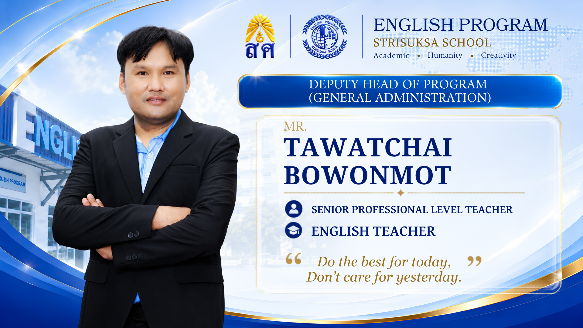 Mr. Tawatchai Bowonmot