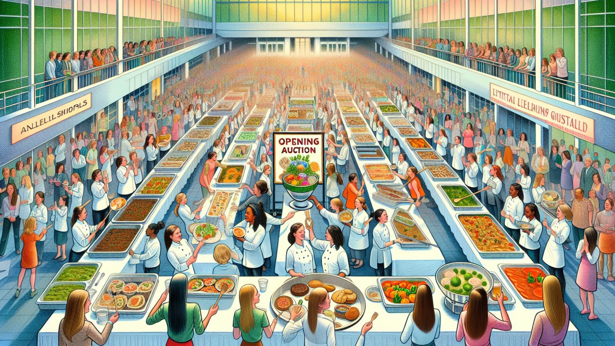 เปิดประมูลร้านค้าจำหน่ายอาหารในโรงอาหารโรงเรียนสตรีศึกษา ปี 2567