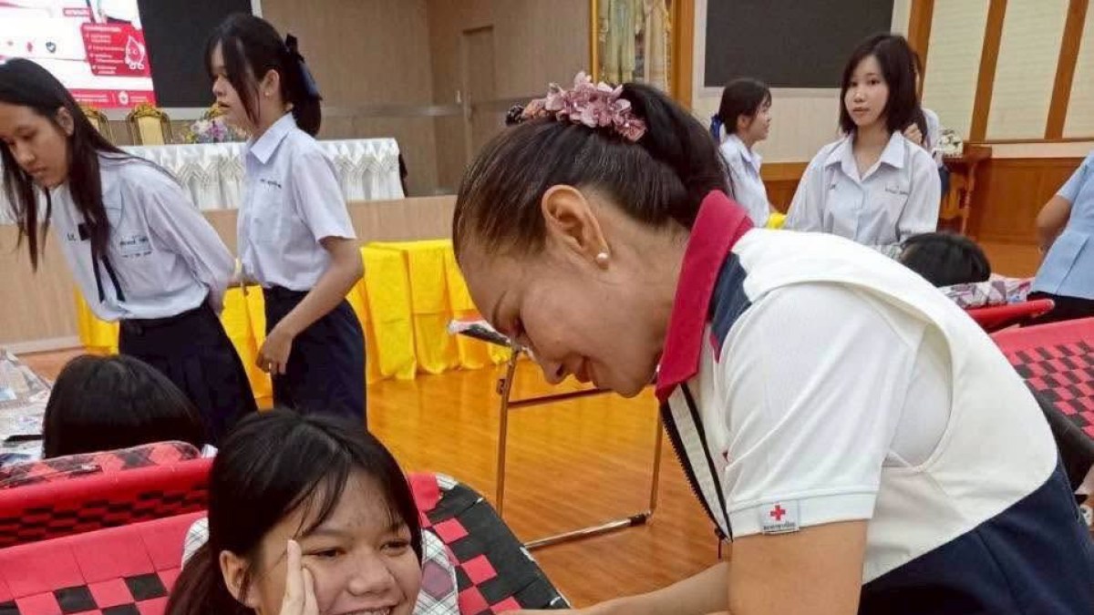โรงเรียนสตรีศึกษา รวมพลังฮีโร่คนรุ่นใหม่บริจาคโลหิตช่วยเหลือผู้ป่วยแก้วิกฤตโลหิตขาดแคลน